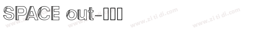 SPACE out字体转换